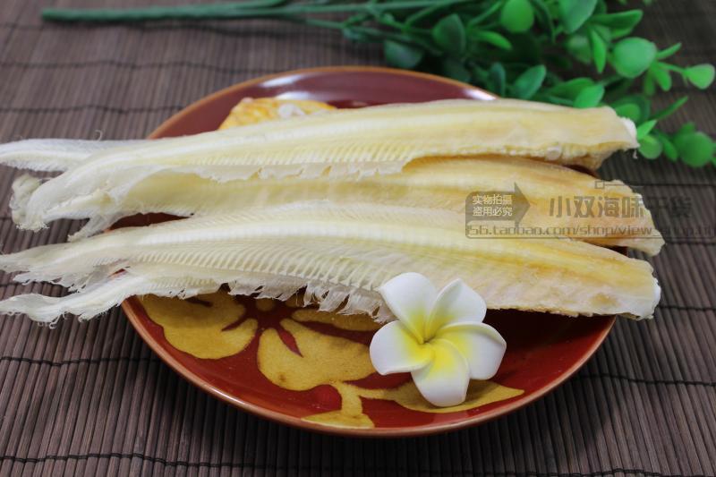 廣東汕尾特產尾尖翅尾骨干貨海魚軟骨鳳尾骨魚尾骨骨膠煲湯250g